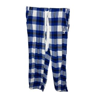 Women's Los Angeles Dodgers Concepts Flannel‎ Pants pajamas bottoms Medium
